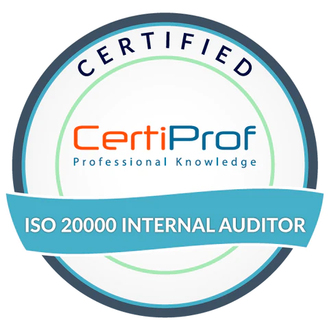 CertiProf ISO 20000 Internal Auditor